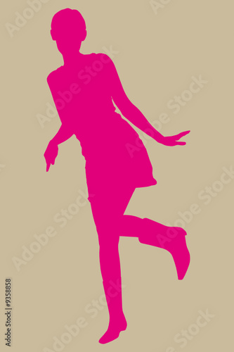 silhouette femme