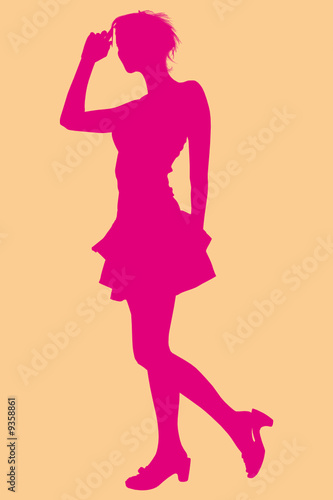 silhouette femme