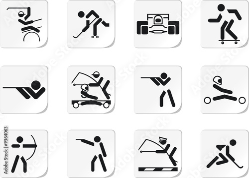 Set on sports subjects. Similar works are in my galleries