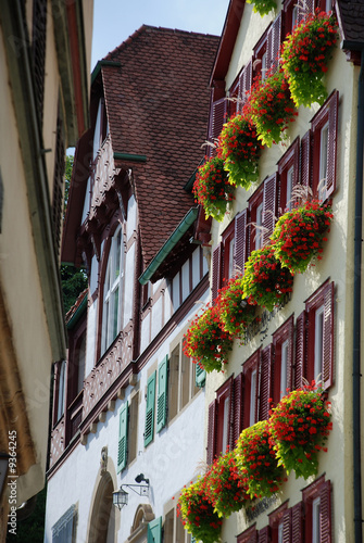 Altstadtfassade in Tübingen