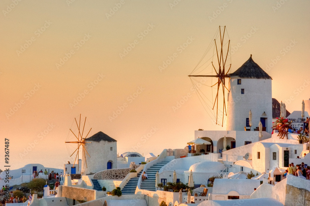 Fototapeta premium Santorini architecture
