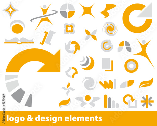 Vector logo elements