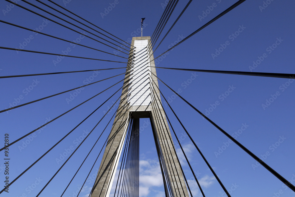 Fototapeta premium Anzac Bridge, Sydney, Australia
