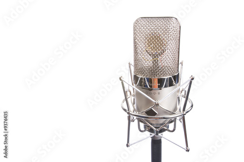 Microphone in vintage style