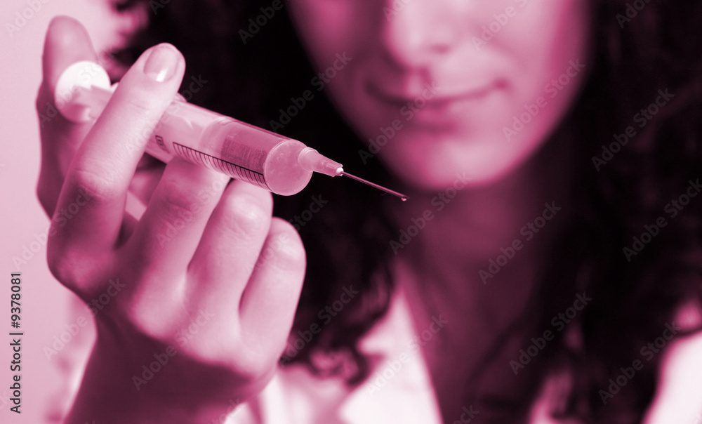 Professional young doctor at work. Close up.
