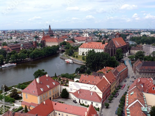 Wroclaw, panorama of city