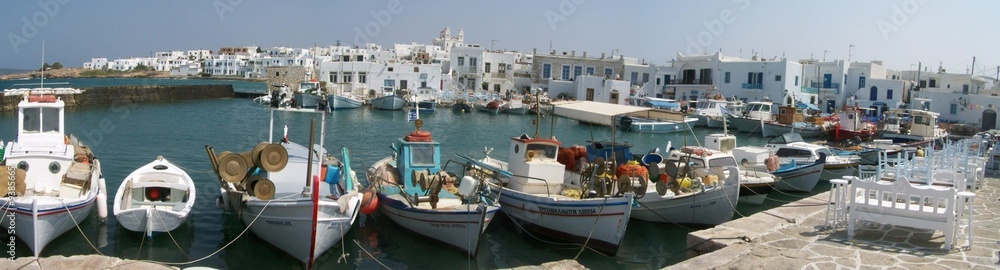 Grèce - Les Cyclades - Paros - Port de Naoussa