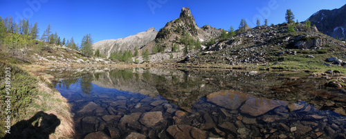 Lac dans la Vésubie photo