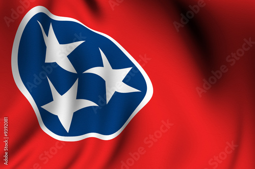 Rendered Tennessee Flag