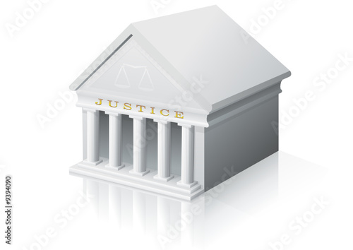 Palais de justice (reflet)