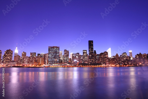 Midtown Manhattan skyline at Night Lights, NYC © Joshua Haviv