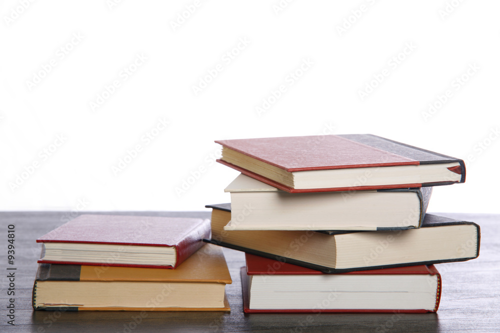 Stacked books Stacked books