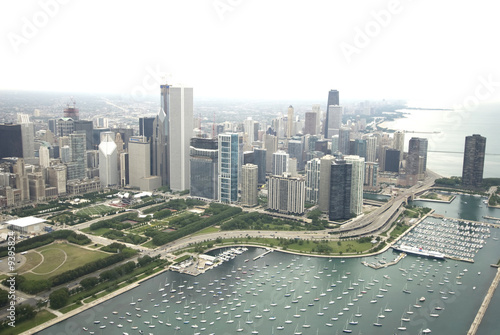 Amazing photo of Chicago s downtown area along Lake Shore Drive