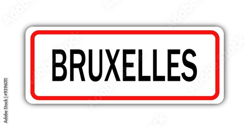 panneau bruxelles