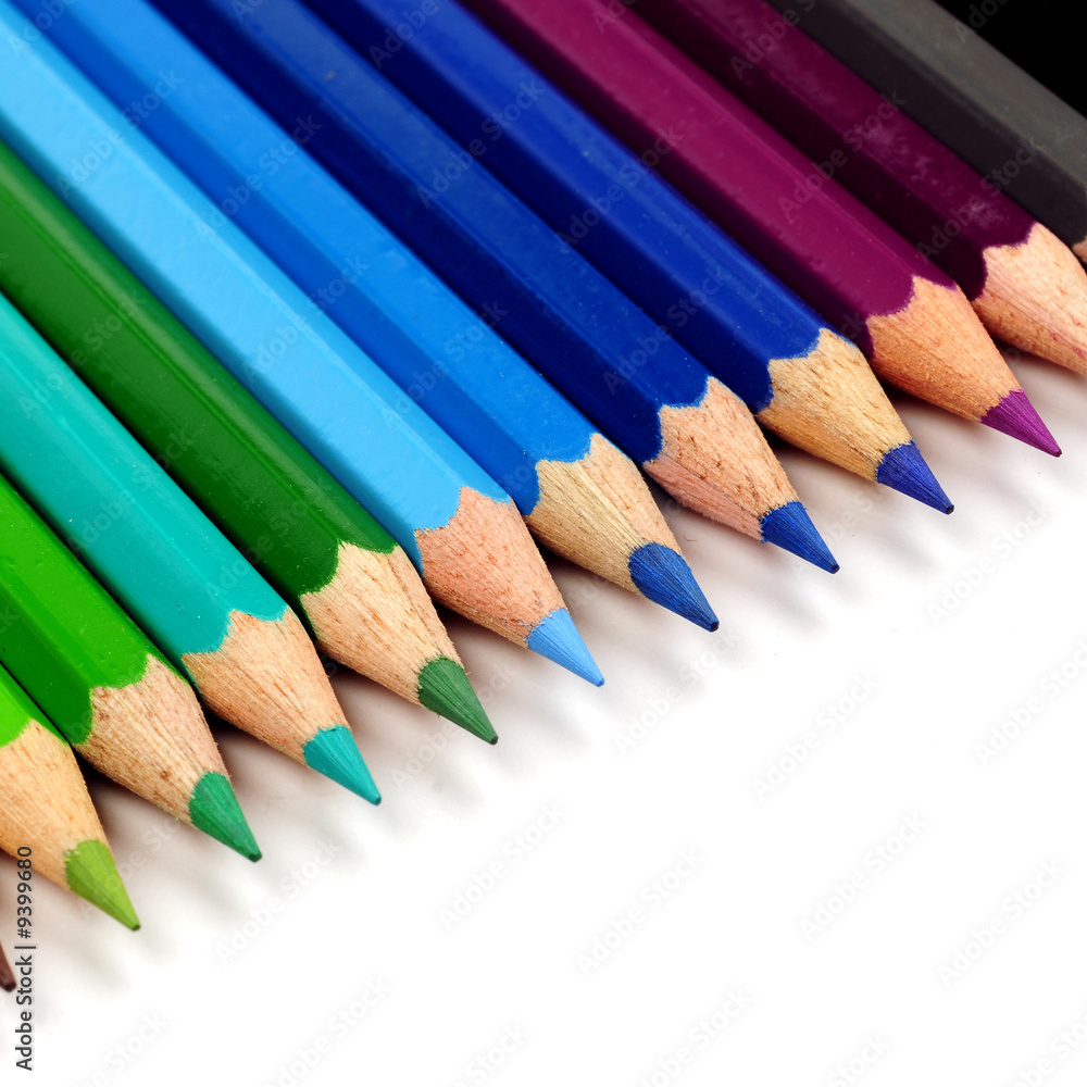 Colored pencils Colored pencils