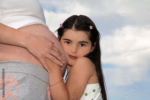 Pregnant Mother and Child photo
