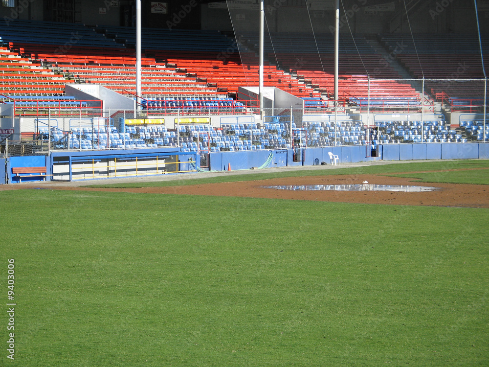 Obraz premium baseball field