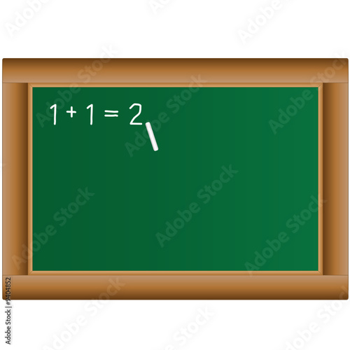 Schultafel - Mathematik