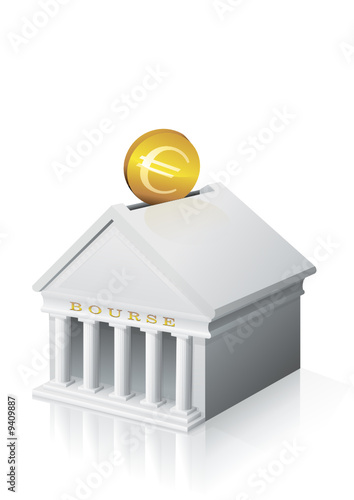 Investir à la bourse (reflet)