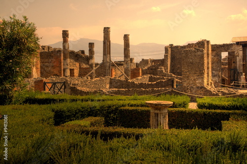 Ruins of Pompeii photo