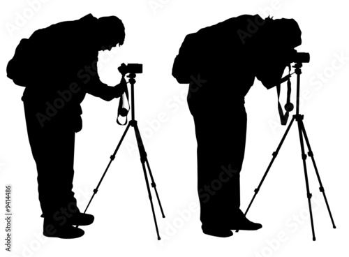 photographer silhouette