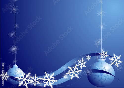 decorazione natalizia neve