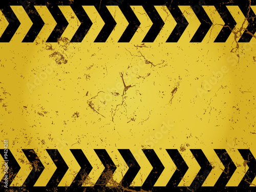 Grunge construction sign
