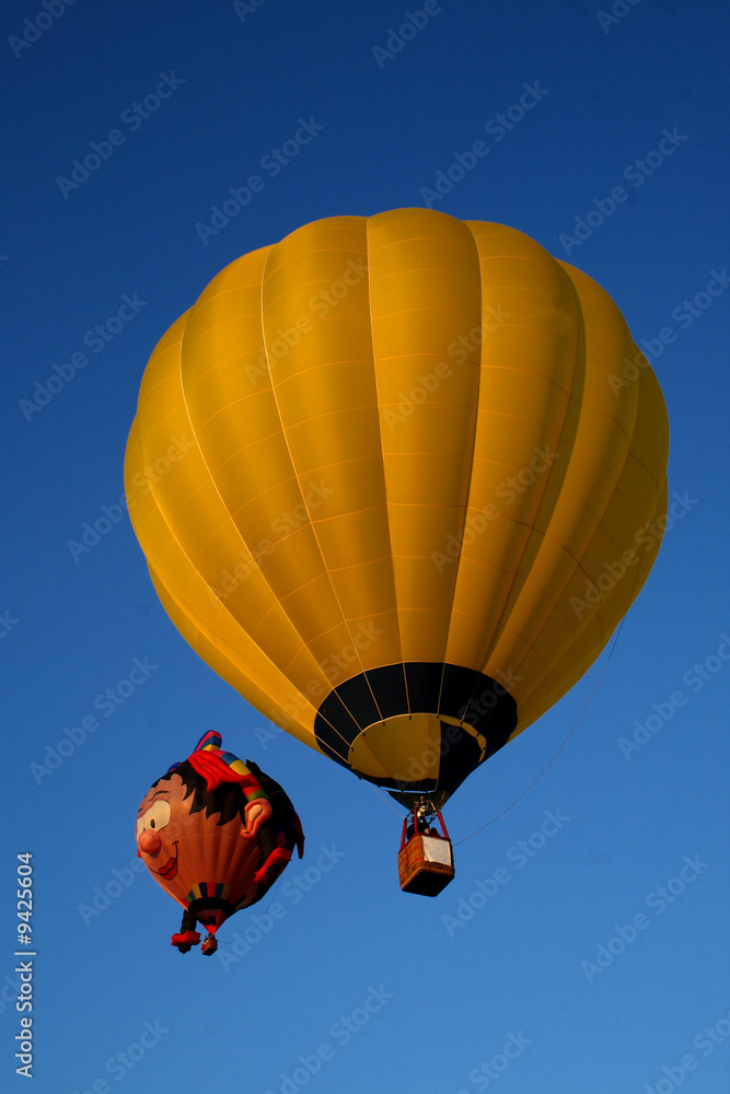 Obraz premium zwei heißluftballons