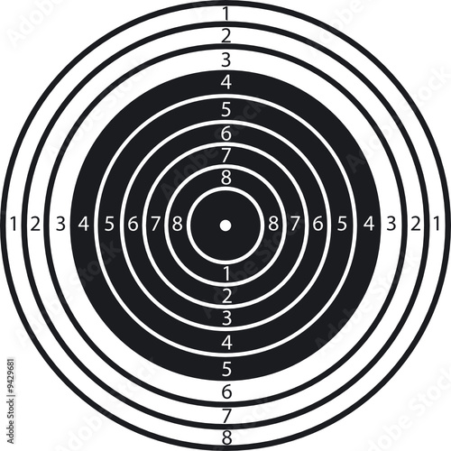 Zielscheibe vector