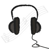 Grunge headphones
