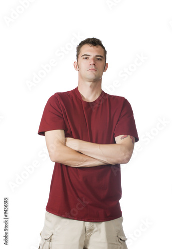 man with arms crossed