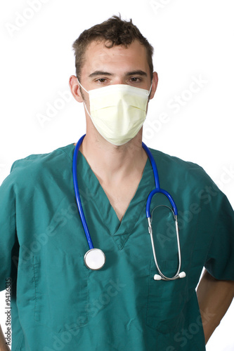 doctor wearing mask