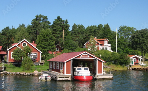 abris à bateau en Suède