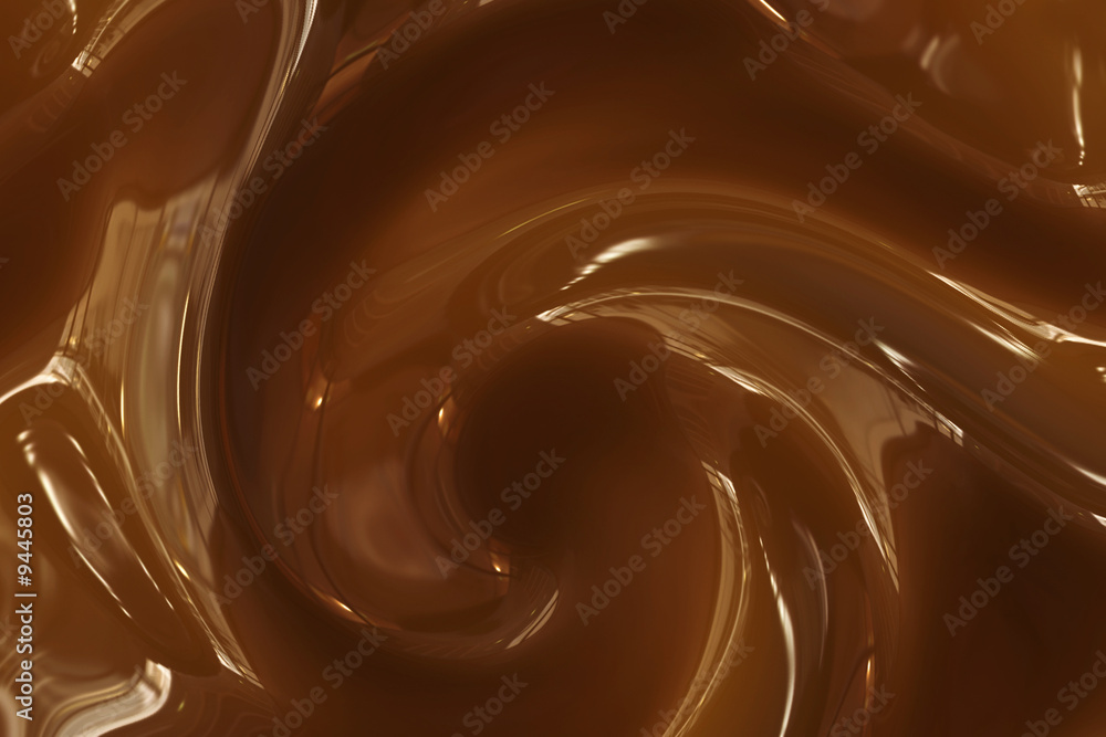 the abstract chocolate circulation background