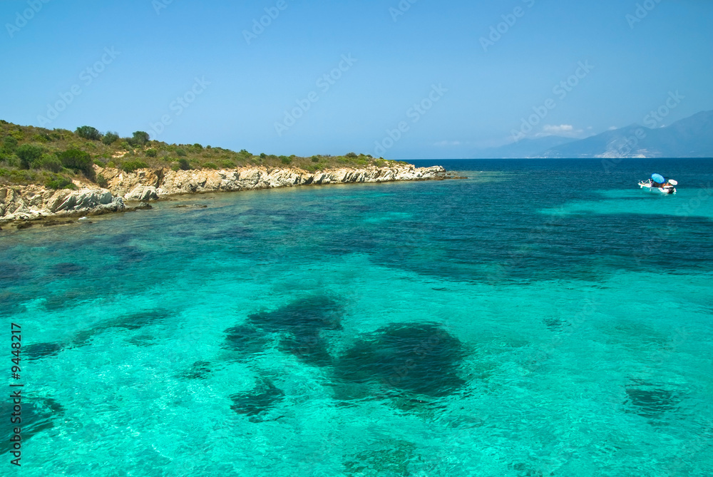Fototapeta premium corse plage du Lodo