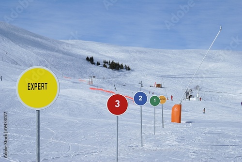 Au départ des écoles de ski