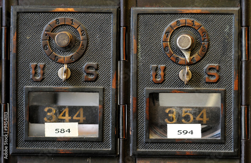 old Usa postal box