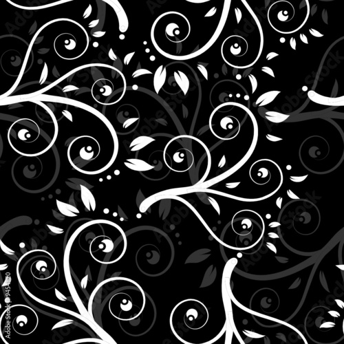 Seamless leaf wallpaper