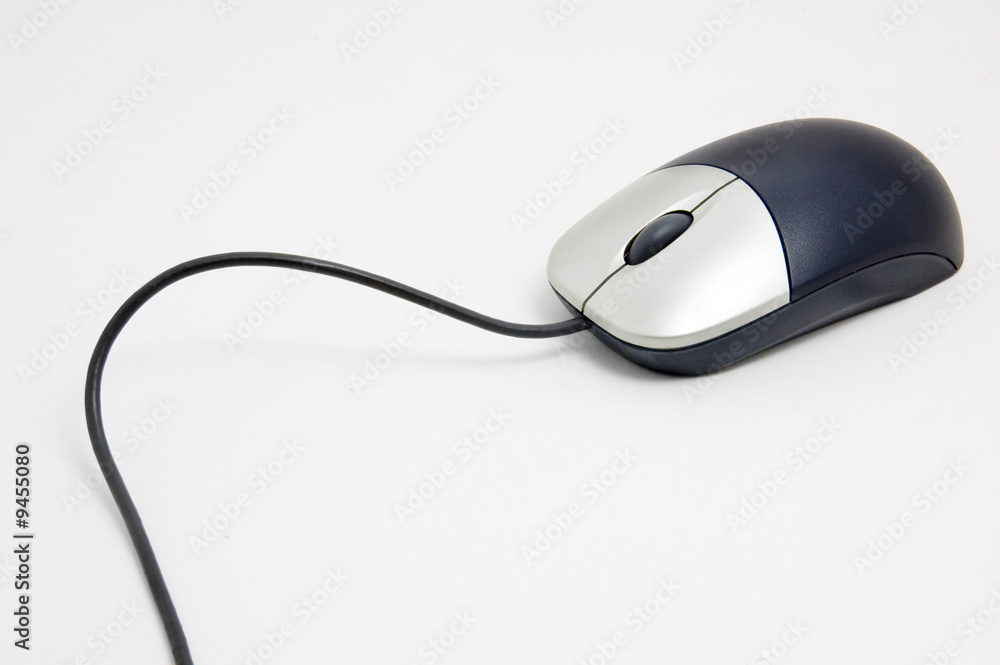 Computer mouse with white background in the studio. Computer mouse with white background in the studio.