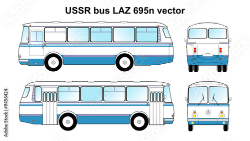 LAZ 695n vector