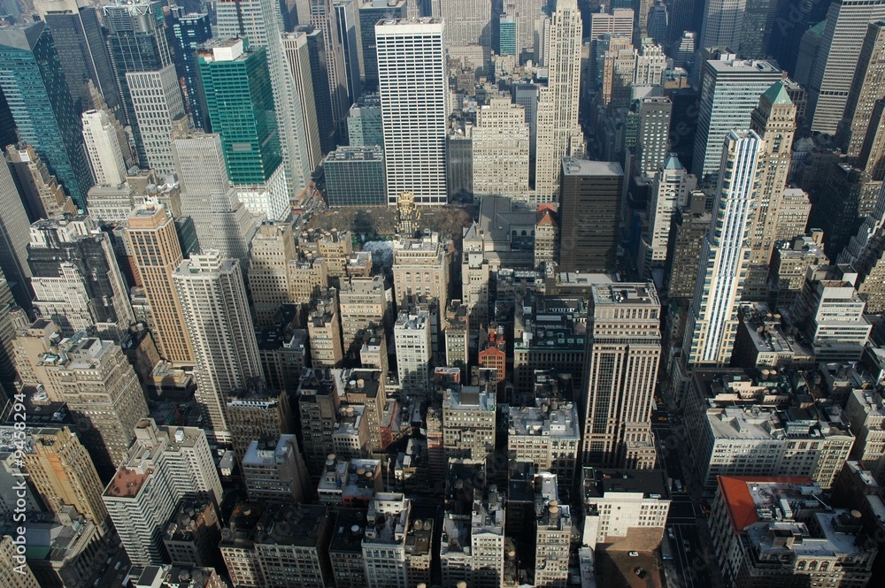 New York aus der Luft Stock Photo | Adobe Stock