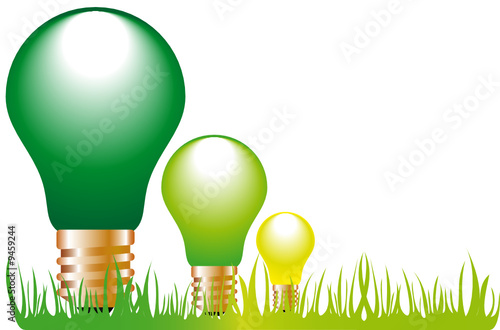 ampoules et énergie verte