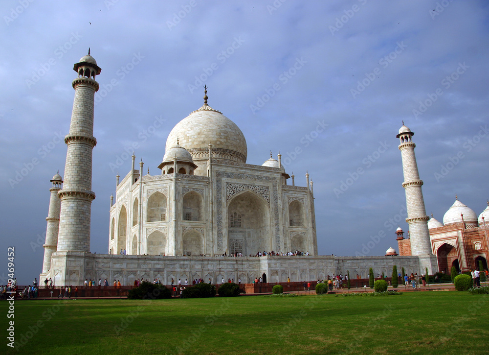 Overview from Taj Mahal, Agra, India