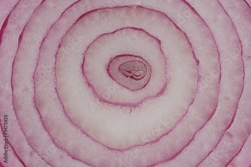 A Sliced red onion background