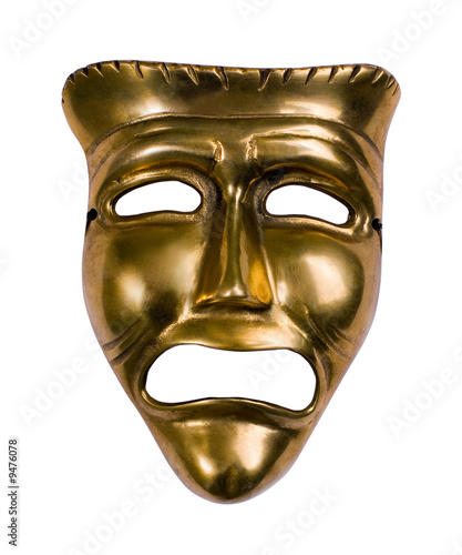 Tragedy mask