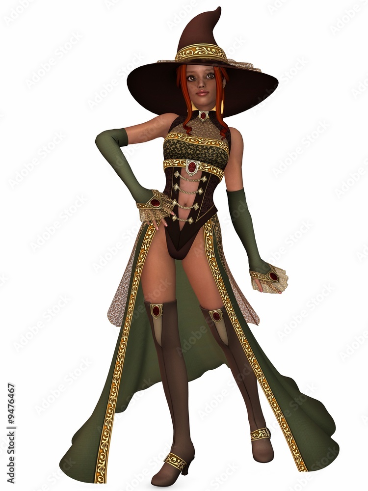 Obraz premium Sweet Witch