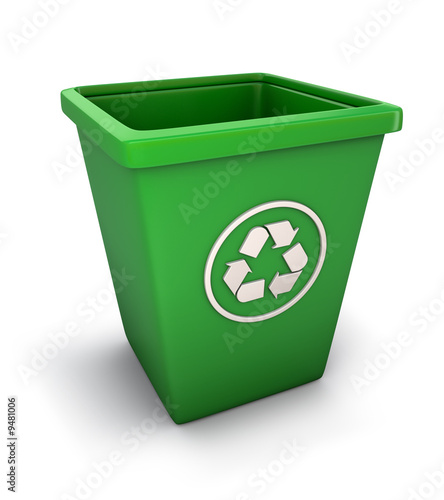 Recycling trash can