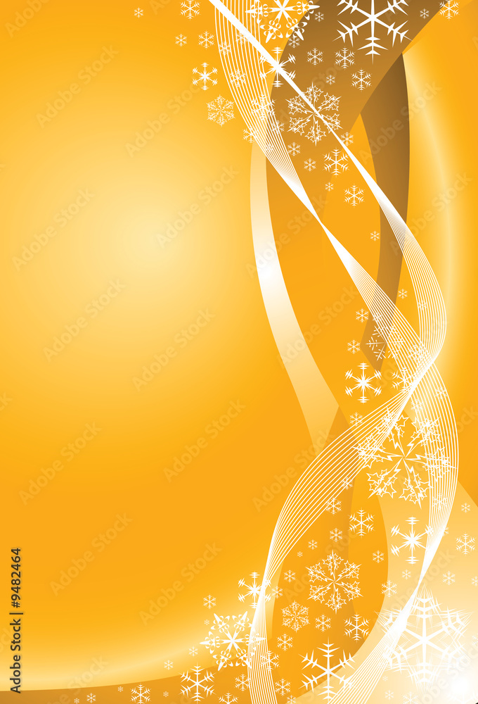Golden christmas background with place for your text Golden christmas background with place for your text