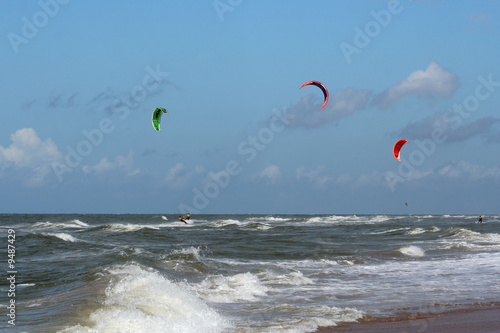 Kitesurf à Noordwijk ann Zee