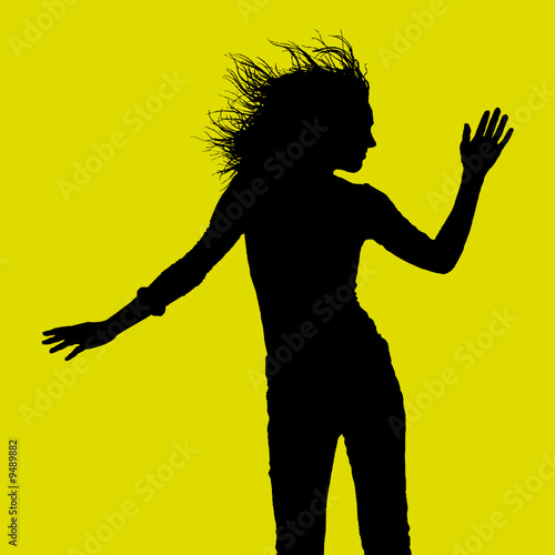 silhouette femme